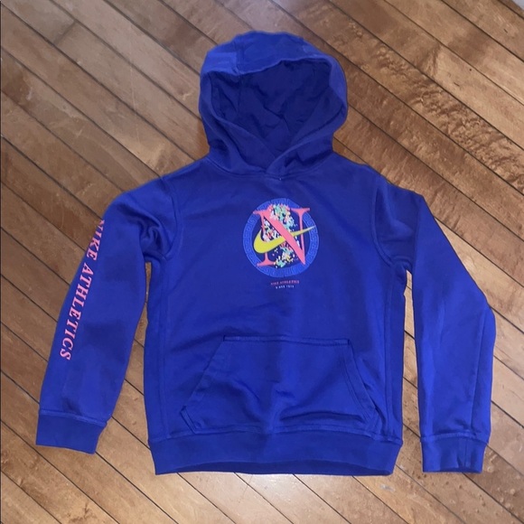 Nike Kids Purple Hoodie - Picture 2 of 5